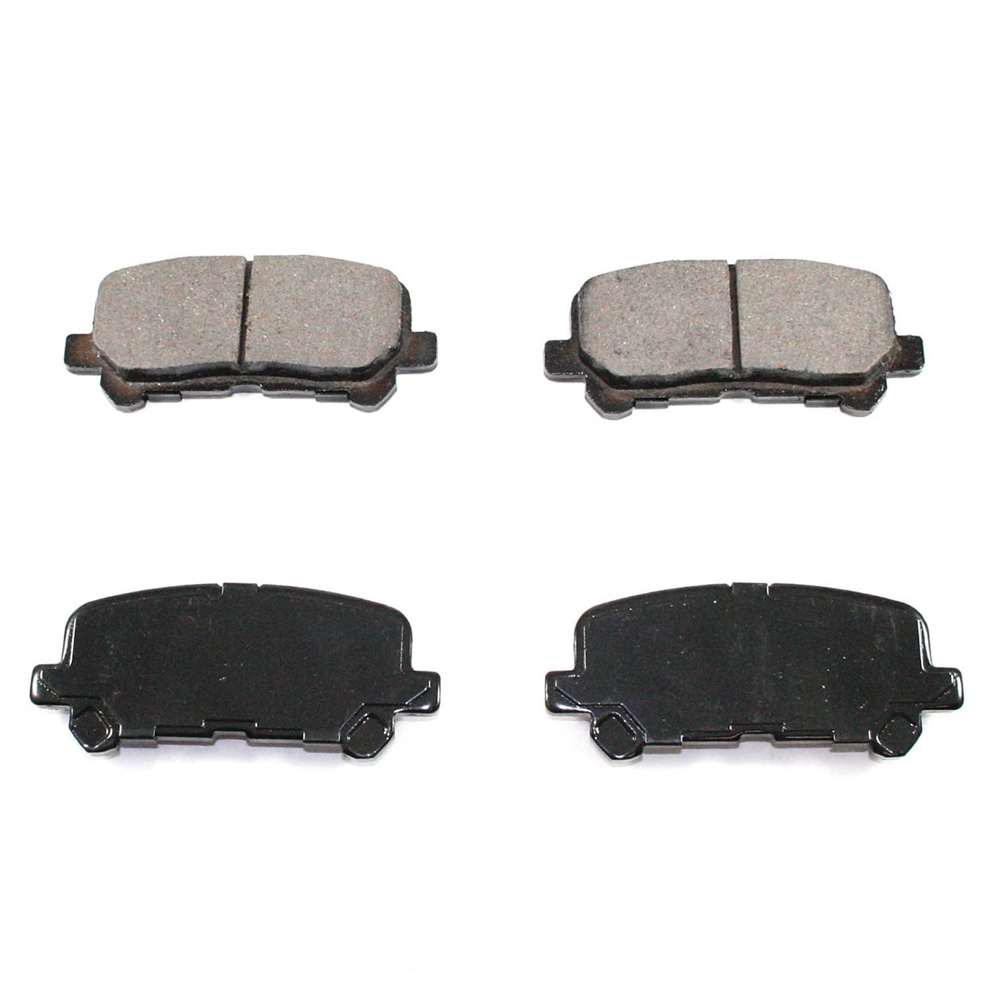 Front View of Rear Disc Brake Pad Set PRONTO BP1281C