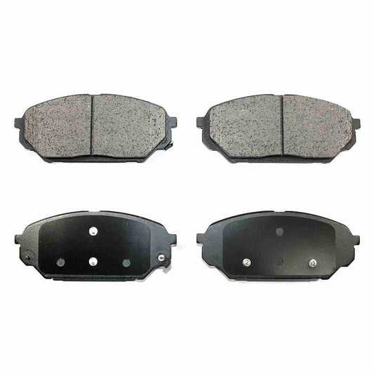 Front View of Front Disc Brake Pad Set PRONTO BP1301C