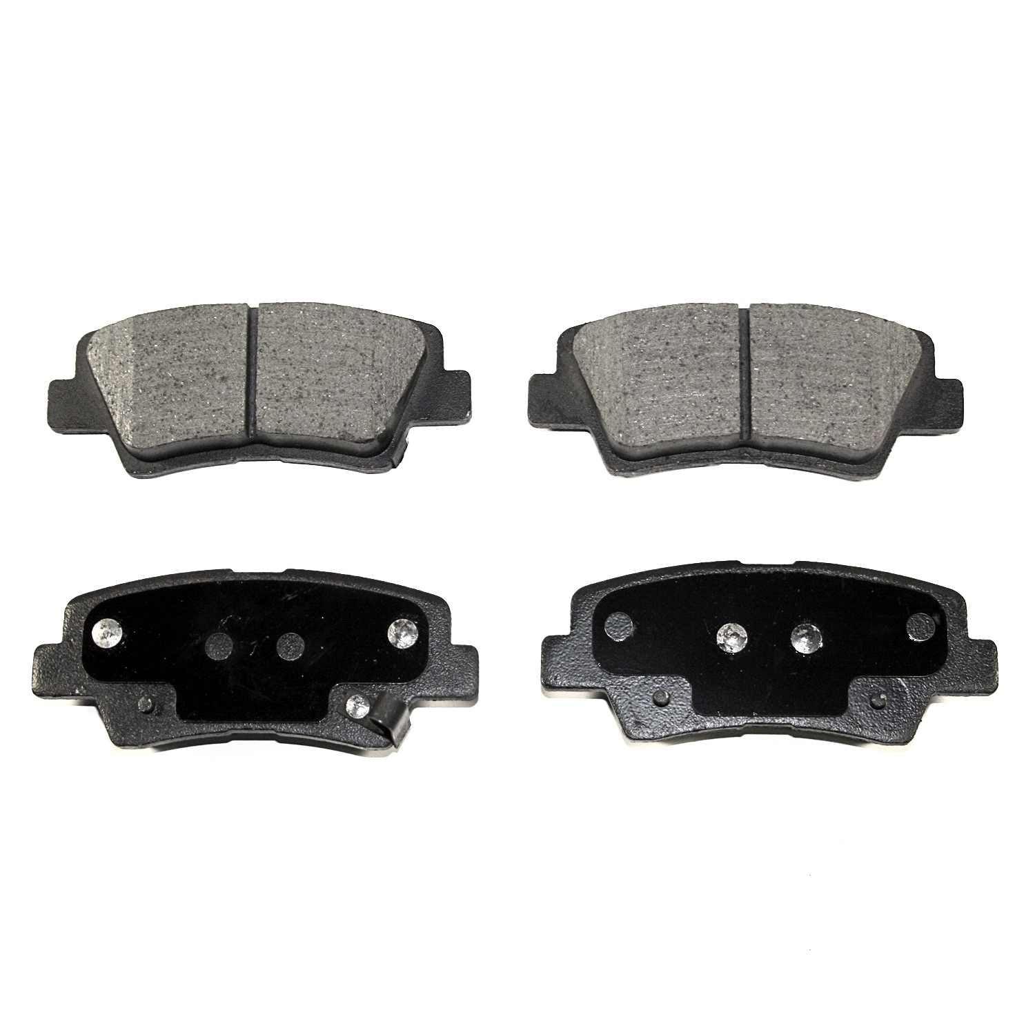 Front View of Rear Disc Brake Pad Set PRONTO BP1313MS