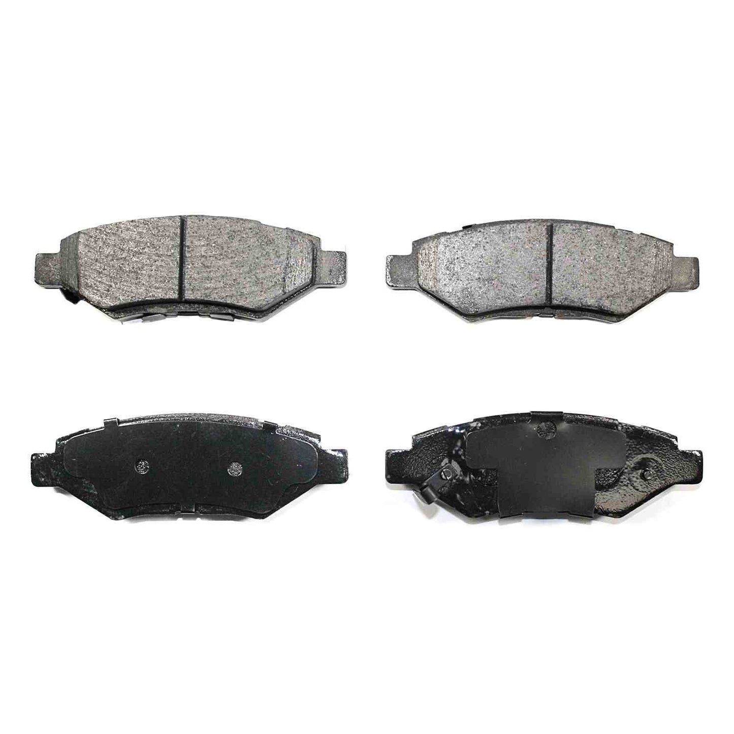 Front View of Rear Disc Brake Pad Set PRONTO BP1337C