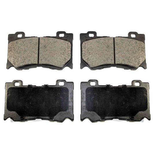 Front View of Front Disc Brake Pad Set PRONTO BP1346C