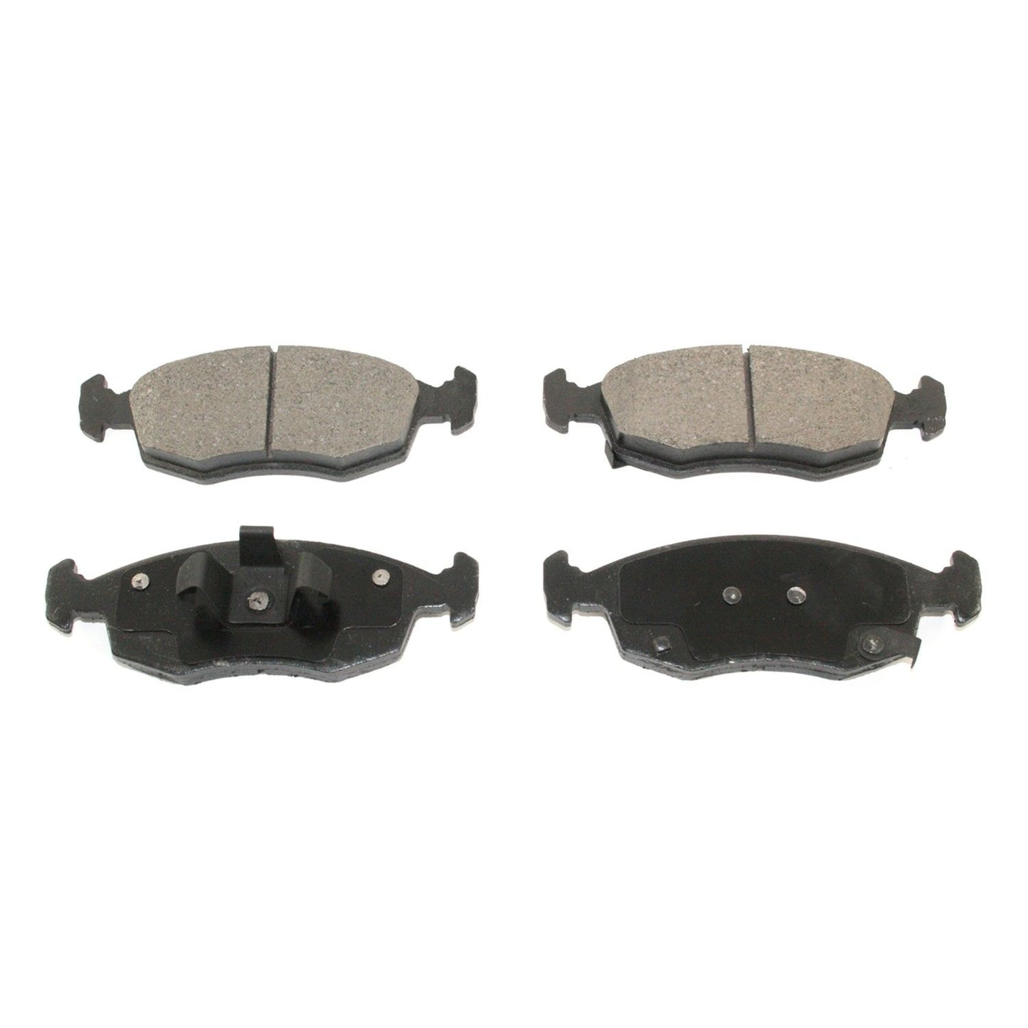 Front View of Front Disc Brake Pad Set PRONTO BP1568C