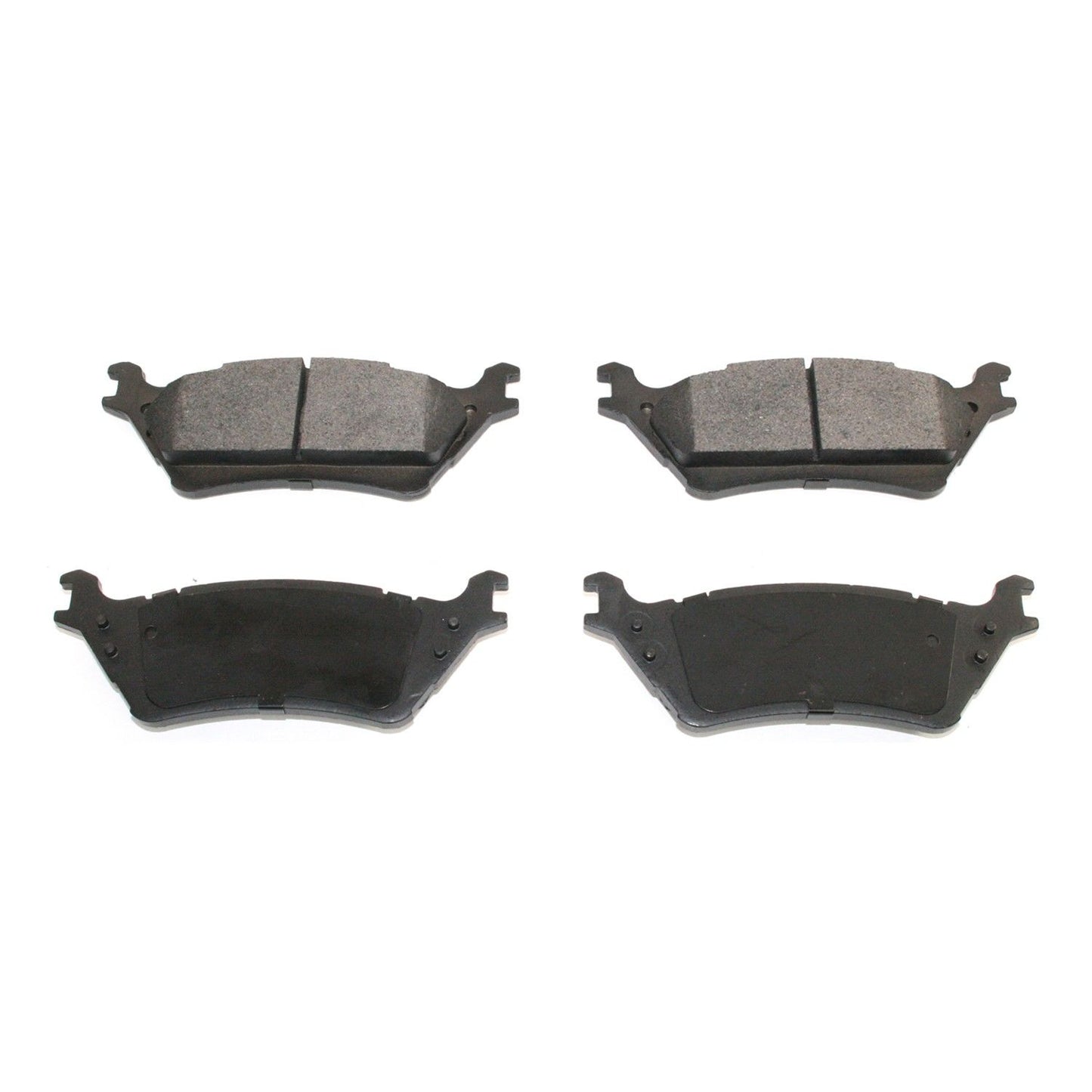 Front View of Rear Disc Brake Pad Set PRONTO BP1602C