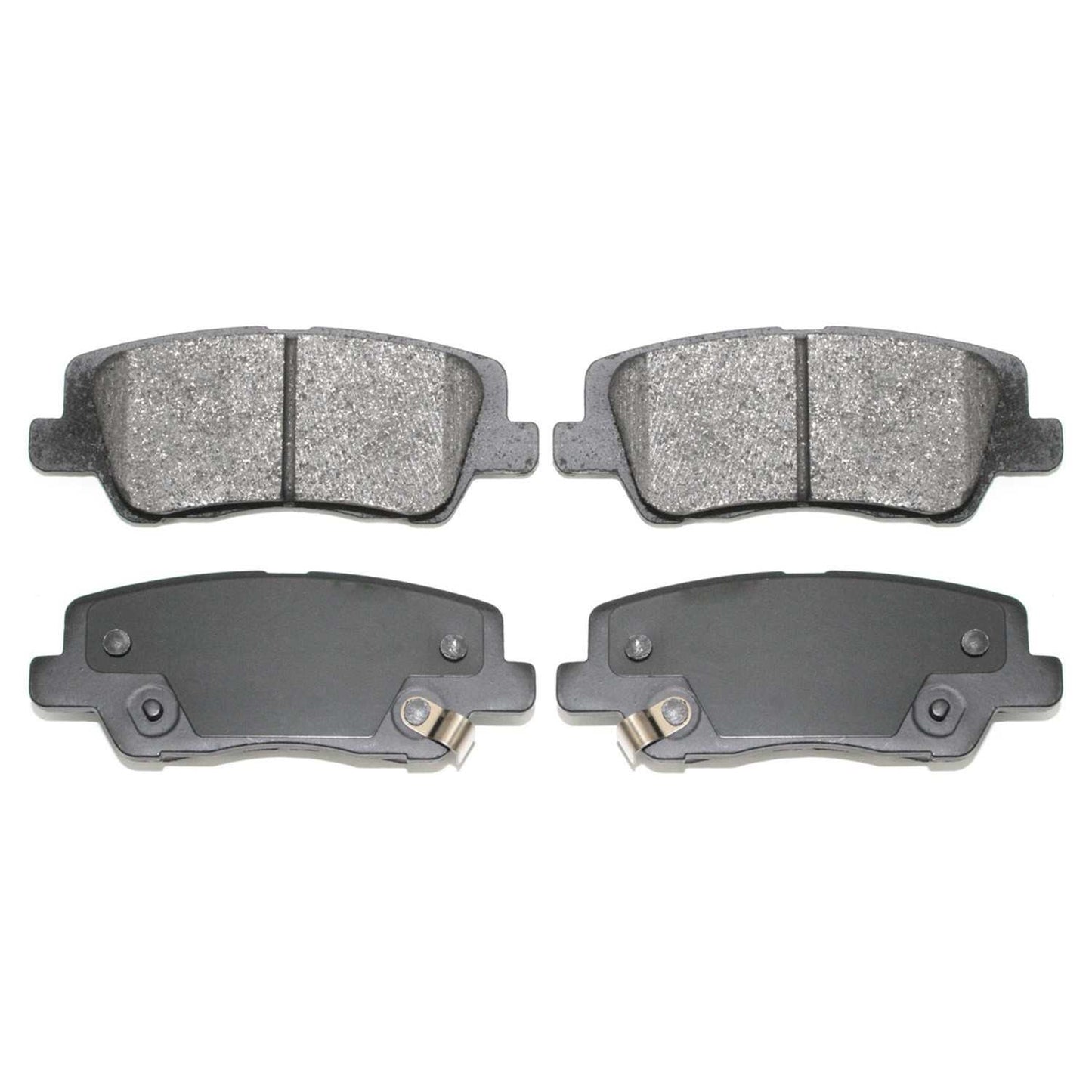 Front View of Rear Disc Brake Pad Set PRONTO BP1659C