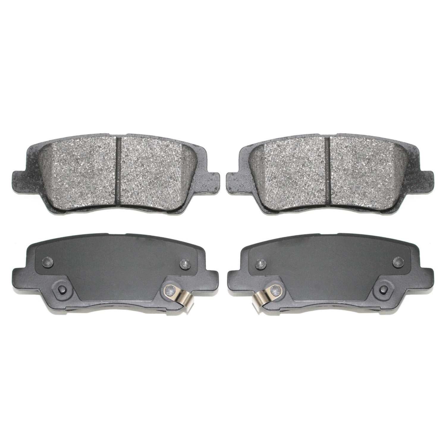 Front View of Rear Disc Brake Pad Set PRONTO BP1659C