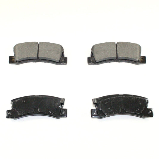 Front View of Rear Disc Brake Pad Set PRONTO BP325MS