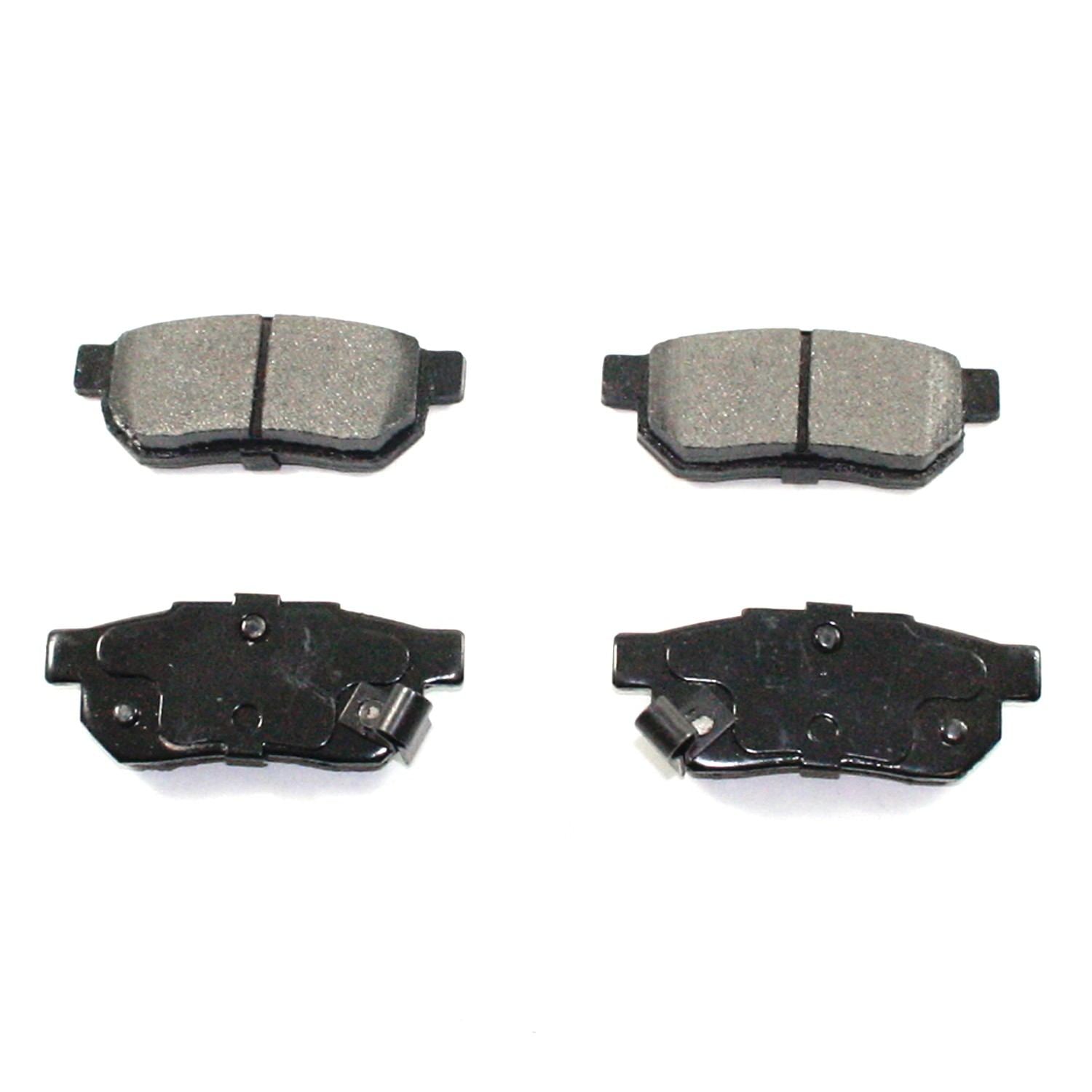 Front View of Rear Disc Brake Pad Set PRONTO BP374C