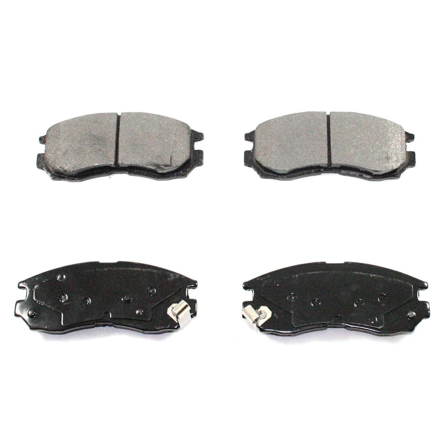 Front View of Front Disc Brake Pad Set PRONTO BP484C