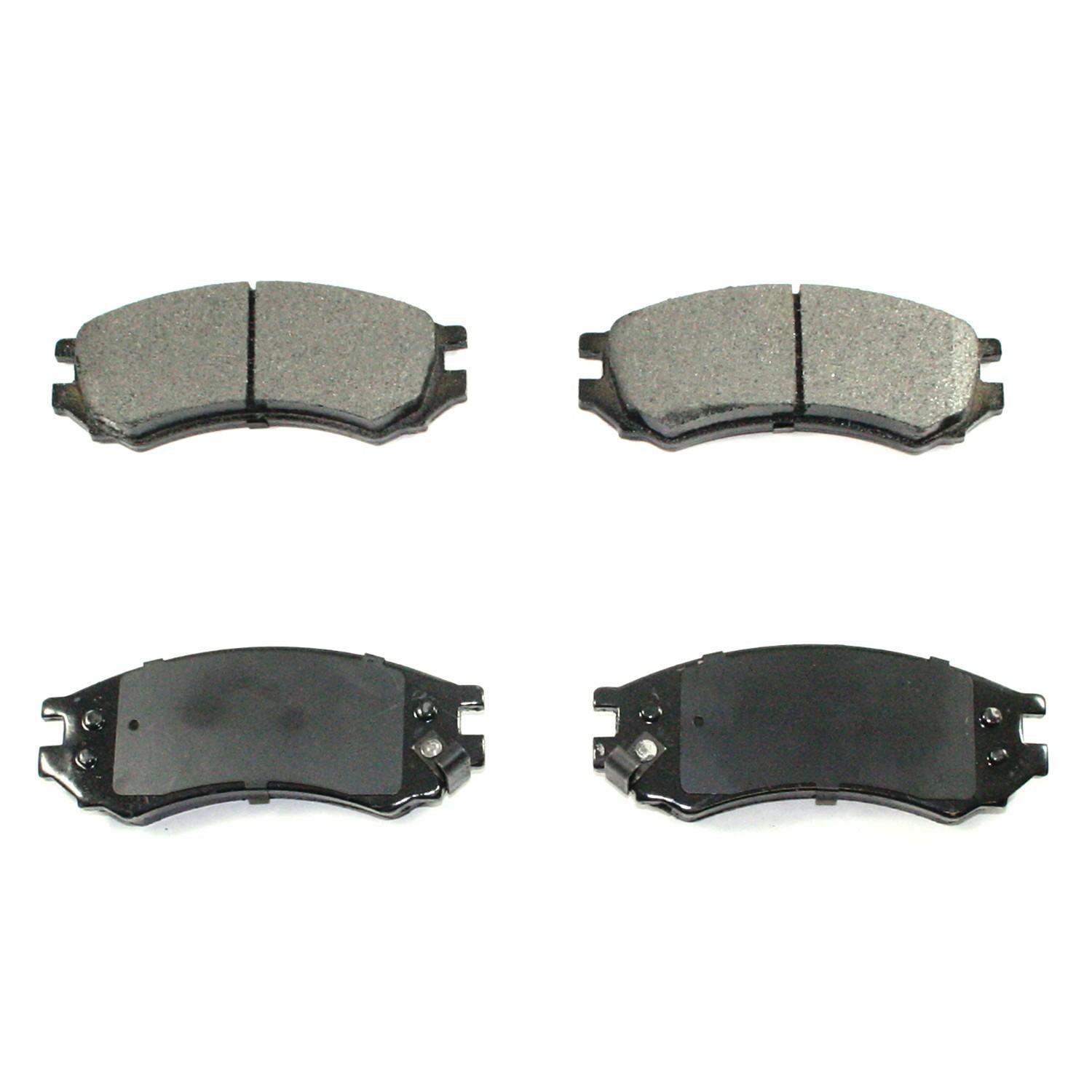 Front View of Front Disc Brake Pad Set PRONTO BP507C