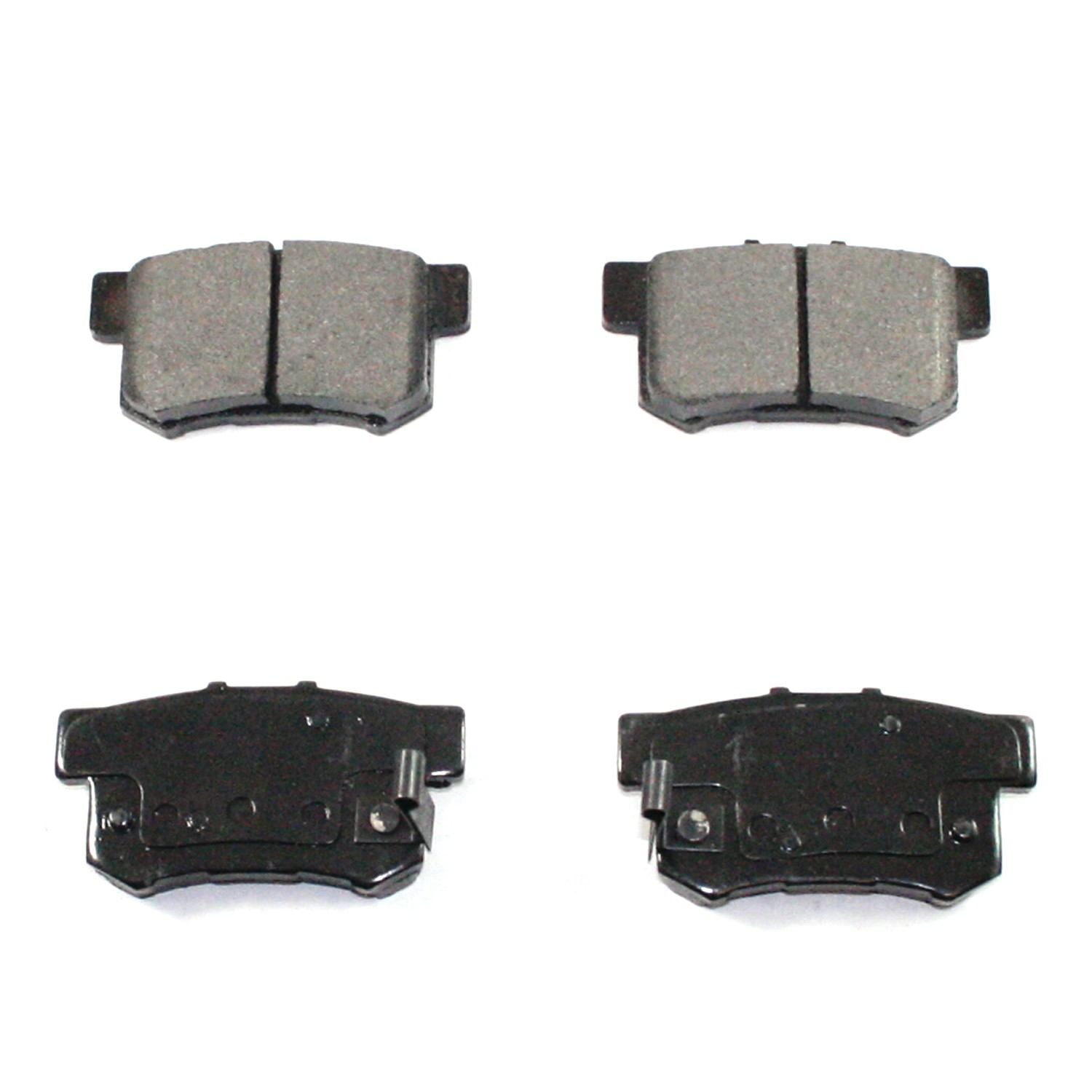 Front View of Rear Disc Brake Pad Set PRONTO BP536C