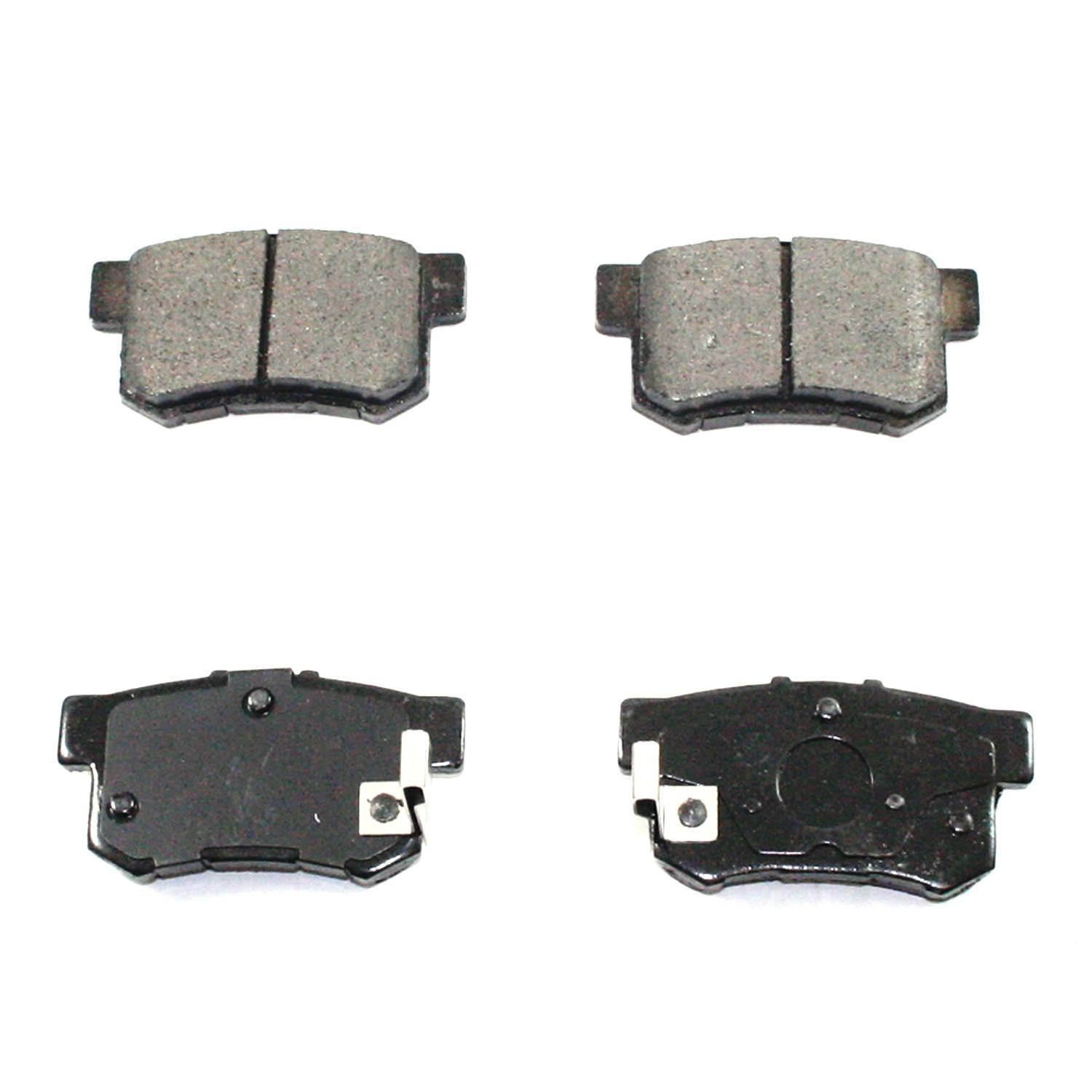 Front View of Rear Disc Brake Pad Set PRONTO BP537MS