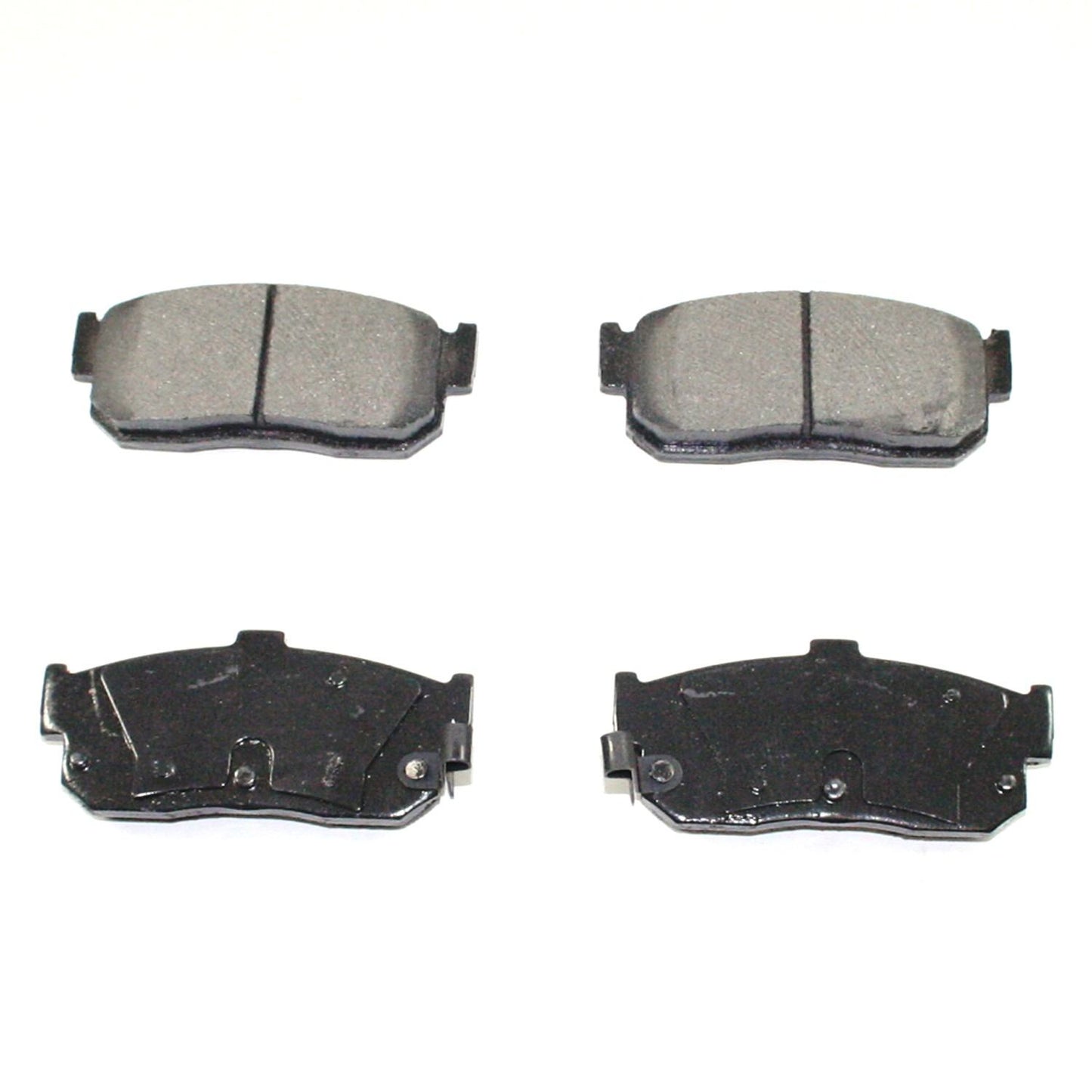 Front View of Rear Disc Brake Pad Set PRONTO BP540C