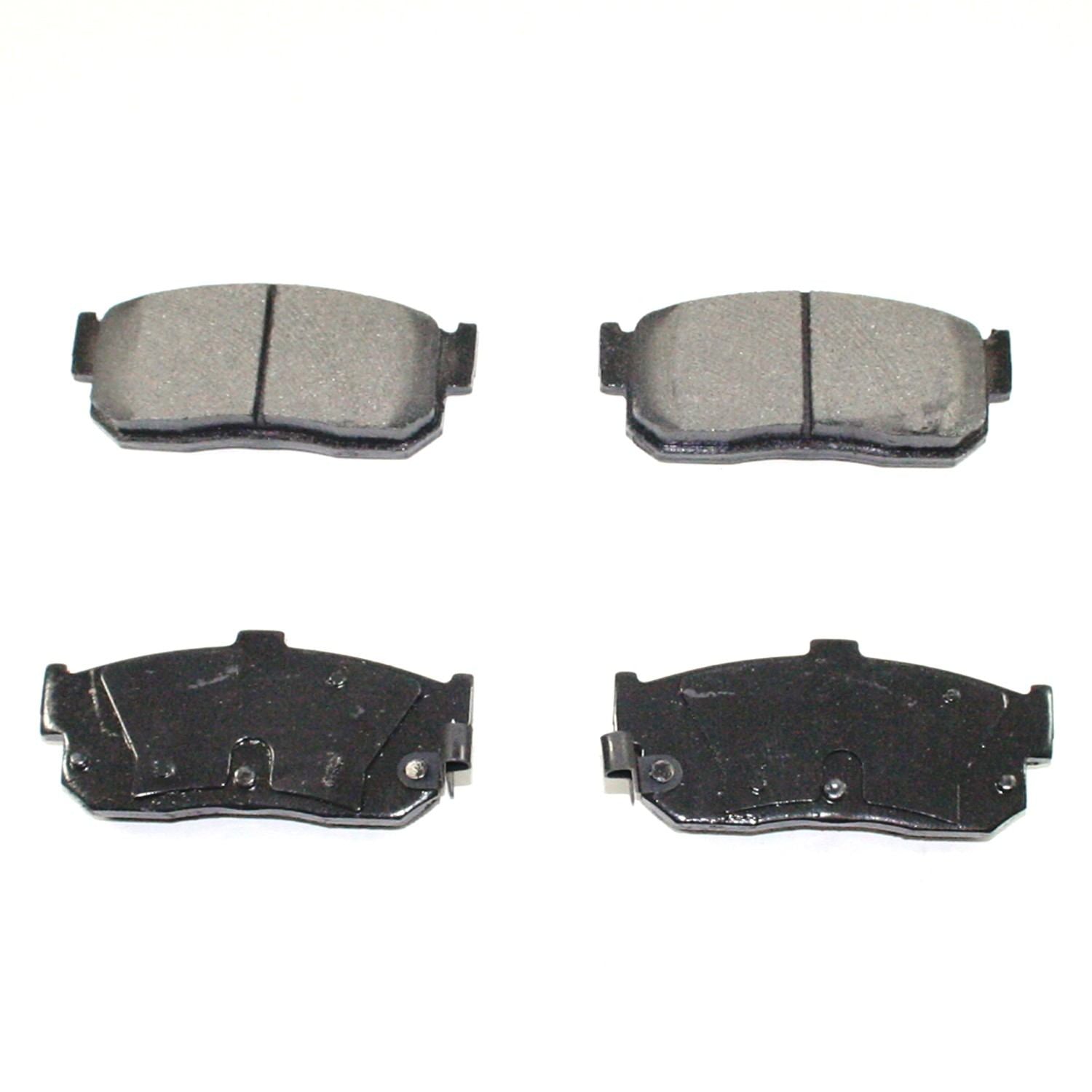 Front View of Rear Disc Brake Pad Set PRONTO BP540C