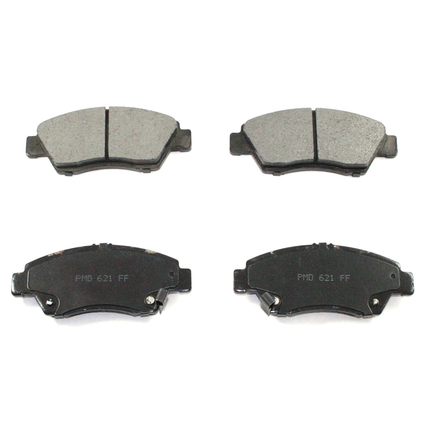 Front View of Front Disc Brake Pad Set PRONTO BP621C