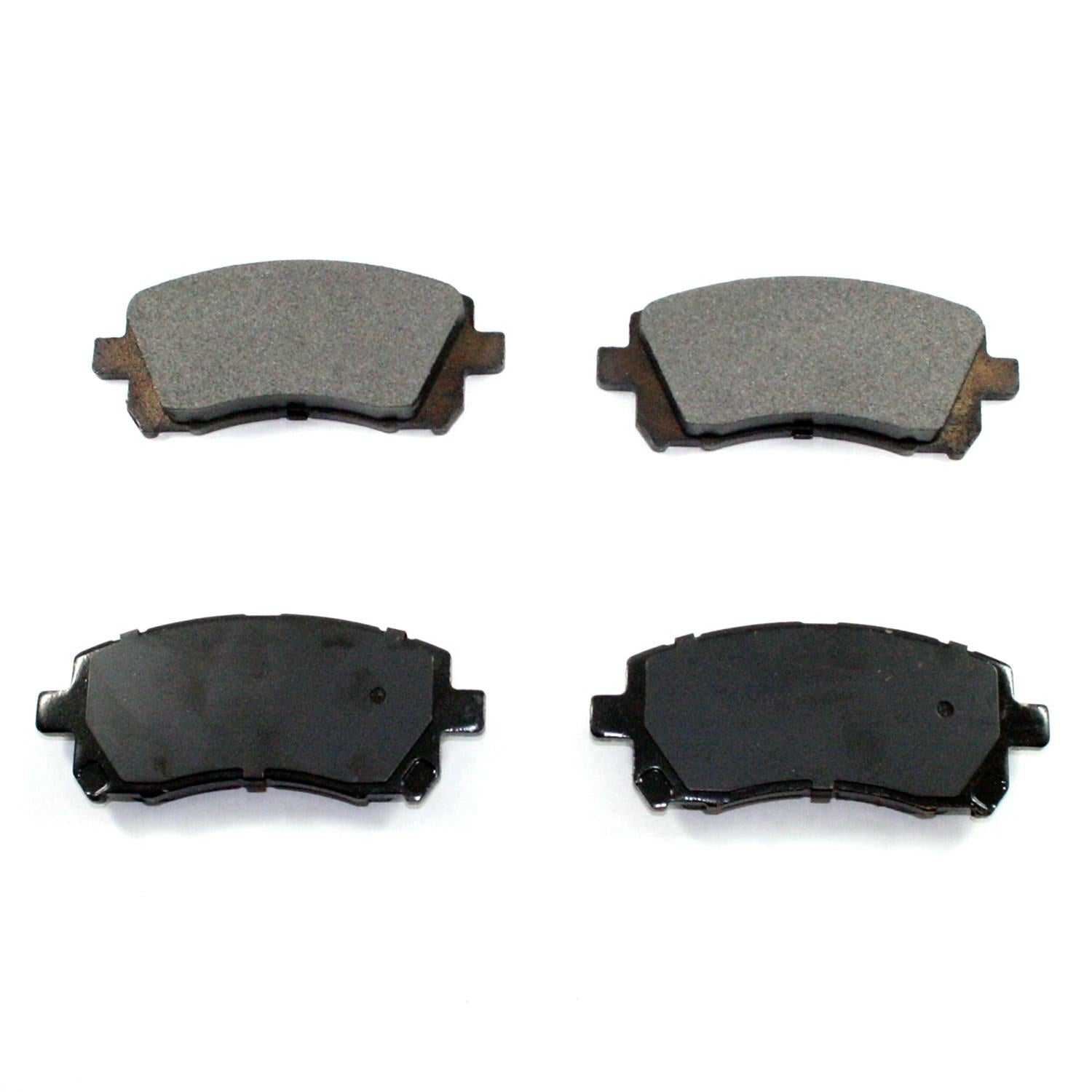 Front View of Front Disc Brake Pad Set PRONTO BP721MS