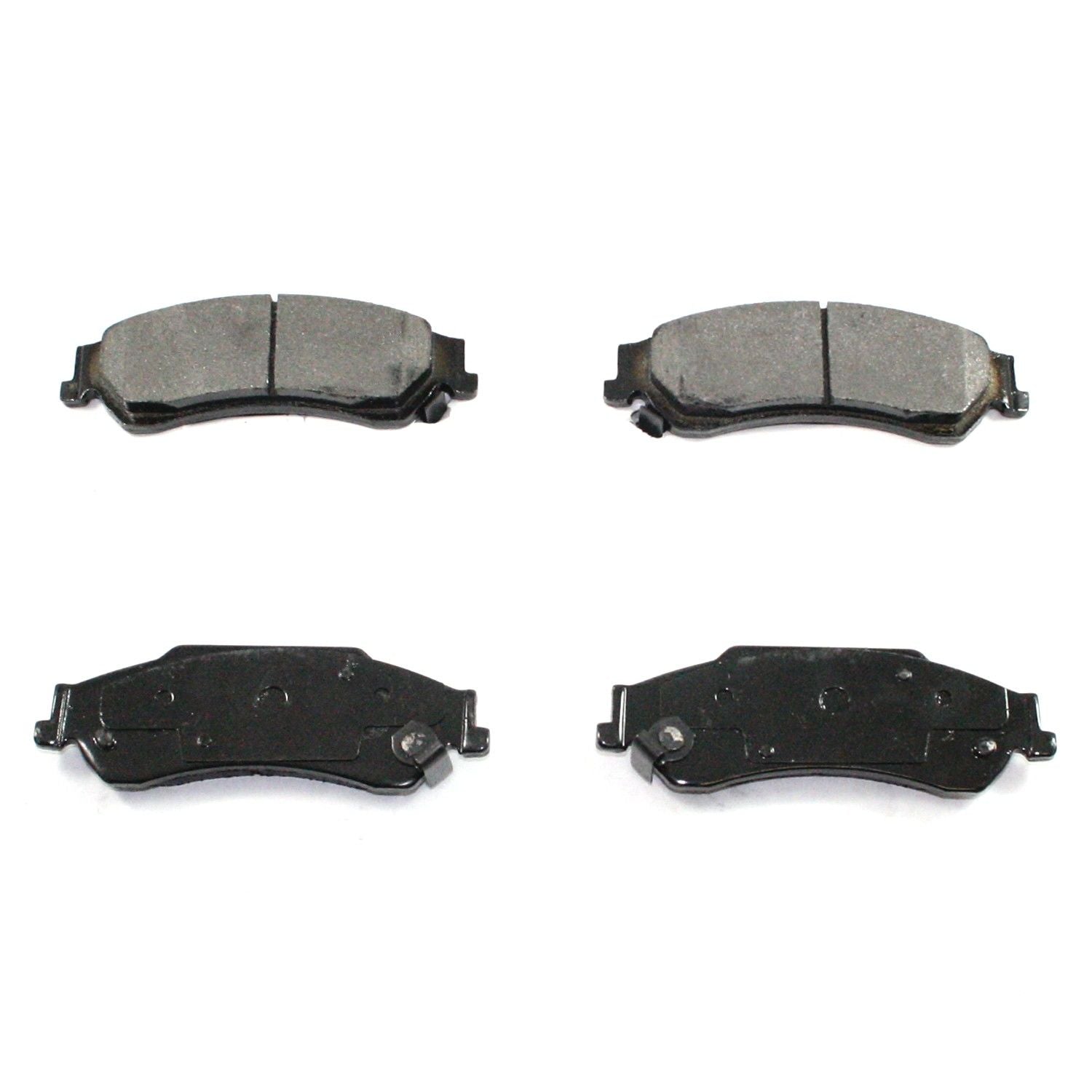 Front View of Rear Disc Brake Pad Set PRONTO BP729MS