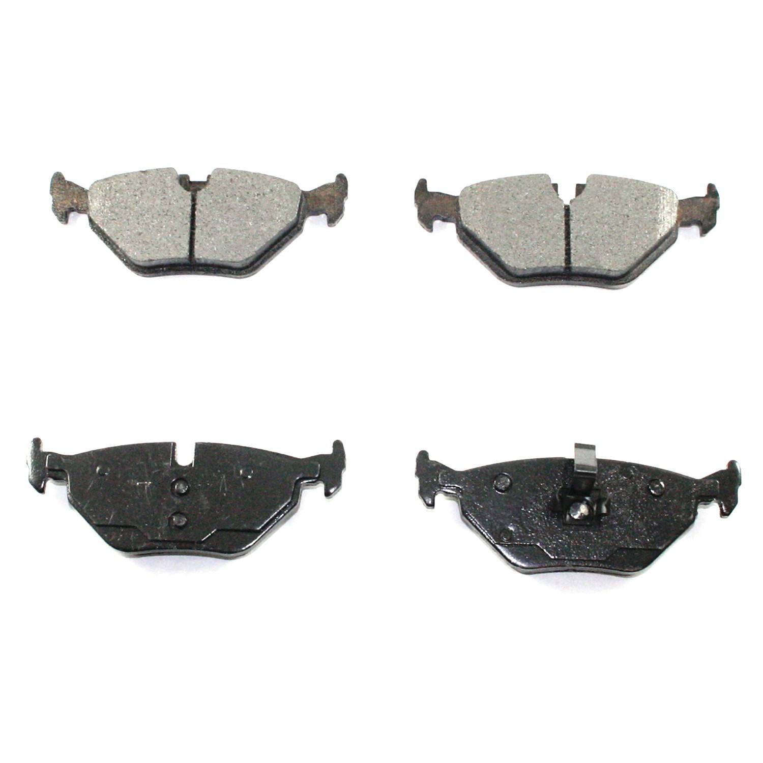 Front View of Rear Disc Brake Pad Set PRONTO BP763MS