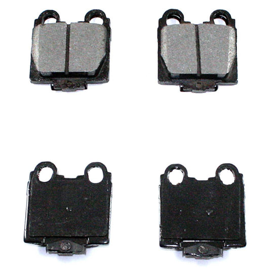 Front View of Rear Disc Brake Pad Set PRONTO BP771C