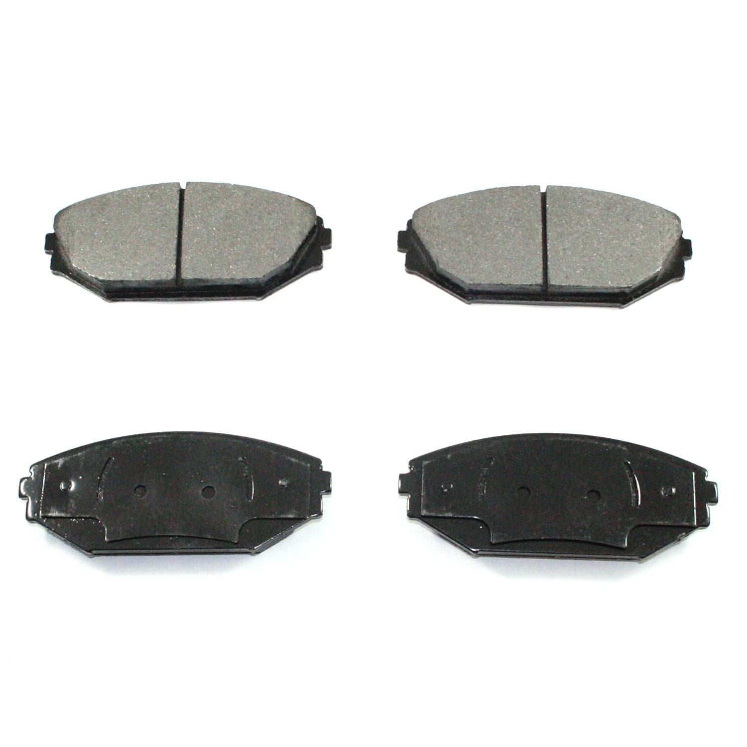 Front View of Front Disc Brake Pad Set PRONTO BP793C