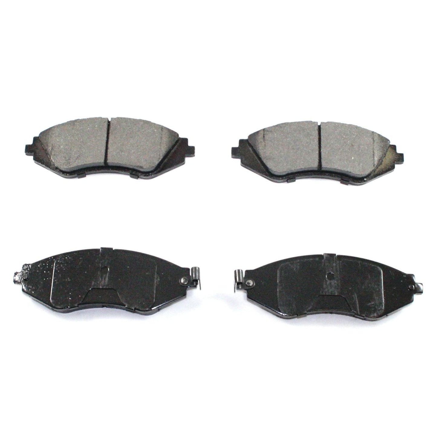 Front View of Front Disc Brake Pad Set PRONTO BP797C