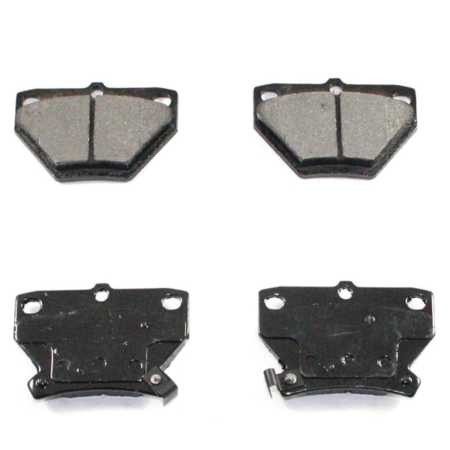 Front View of Rear Disc Brake Pad Set PRONTO BP823C