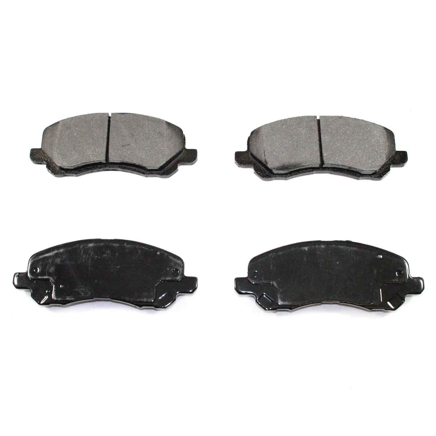 Front View of Front Disc Brake Pad Set PRONTO BP866C