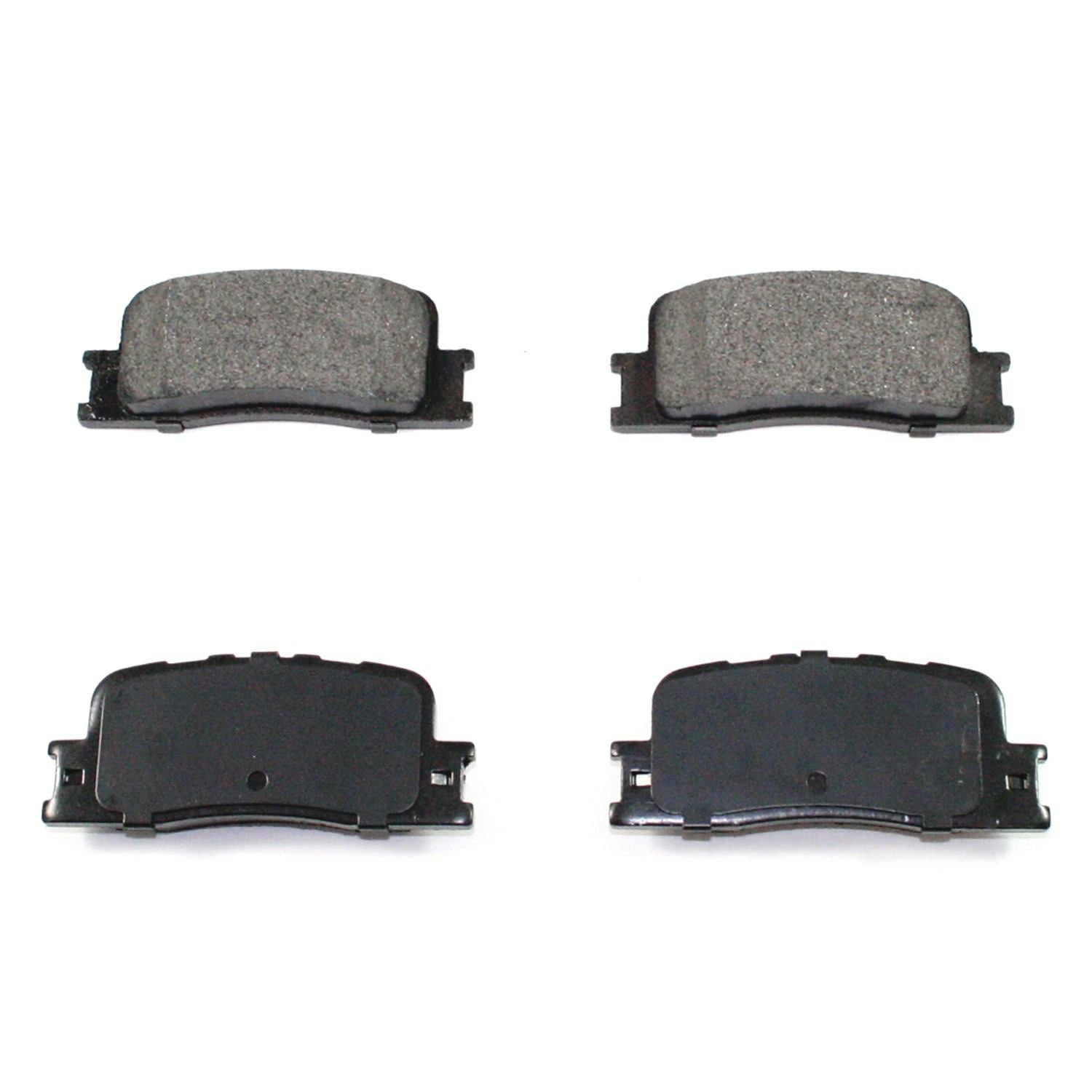 Front View of Rear Disc Brake Pad Set PRONTO BP885C