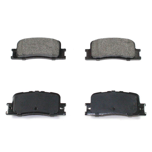 Front View of Rear Disc Brake Pad Set PRONTO BP885C