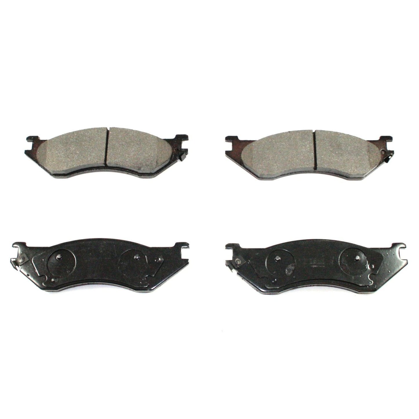 Front View of Front Disc Brake Pad Set PRONTO BP897MS