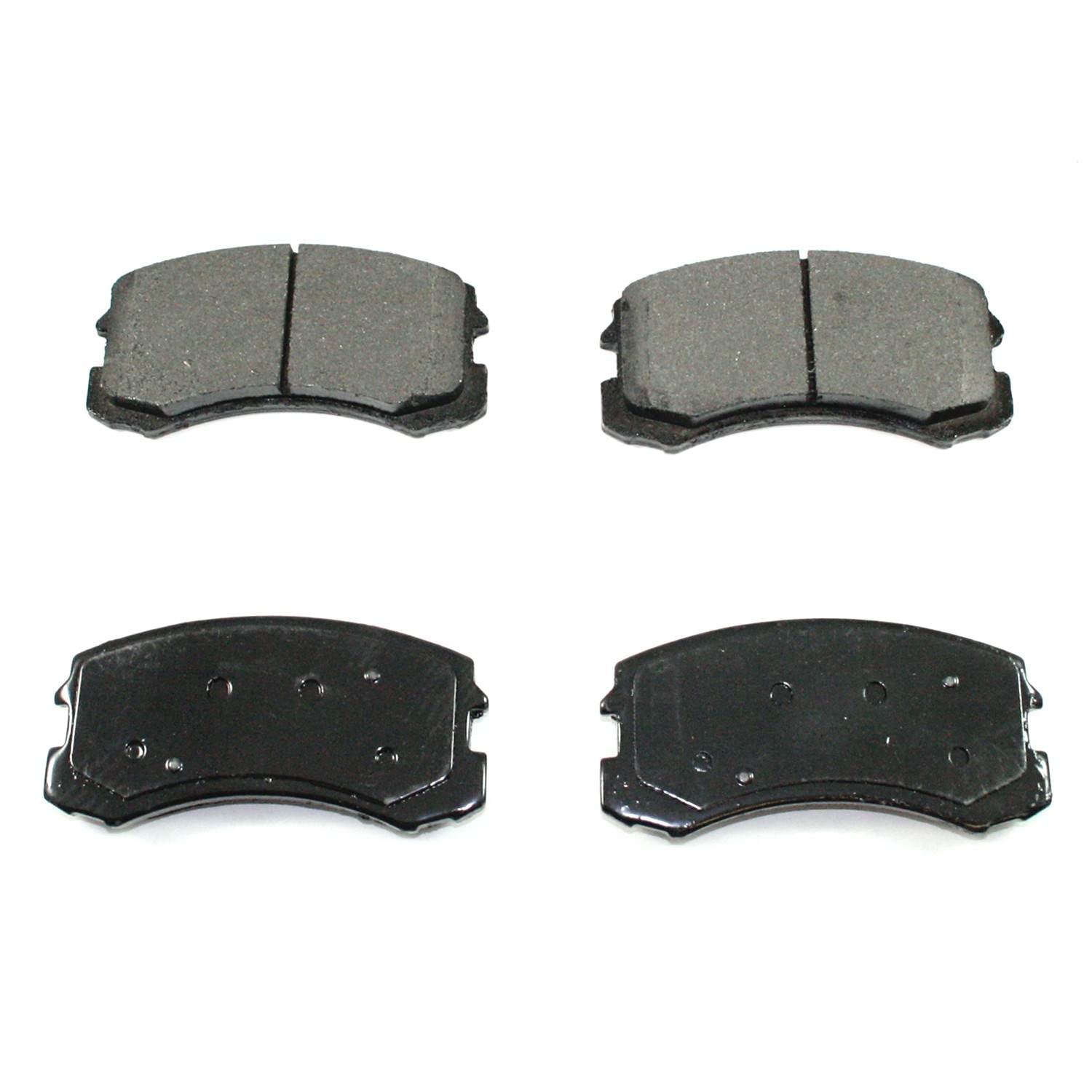 Front View of Front Disc Brake Pad Set PRONTO BP904C