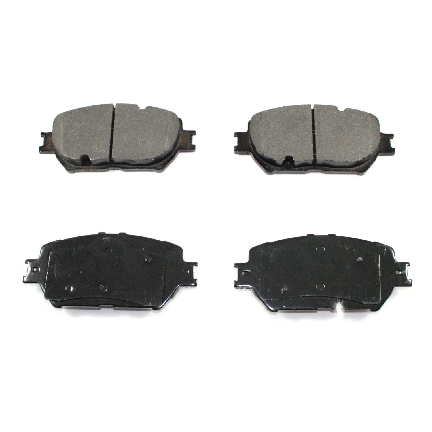 Front View of Front Disc Brake Pad Set PRONTO BP908C