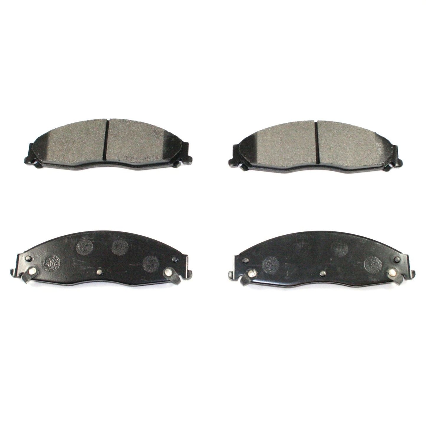 Front View of Front Disc Brake Pad Set PRONTO BP921C