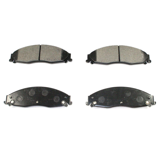 Front View of Front Disc Brake Pad Set PRONTO BP921C