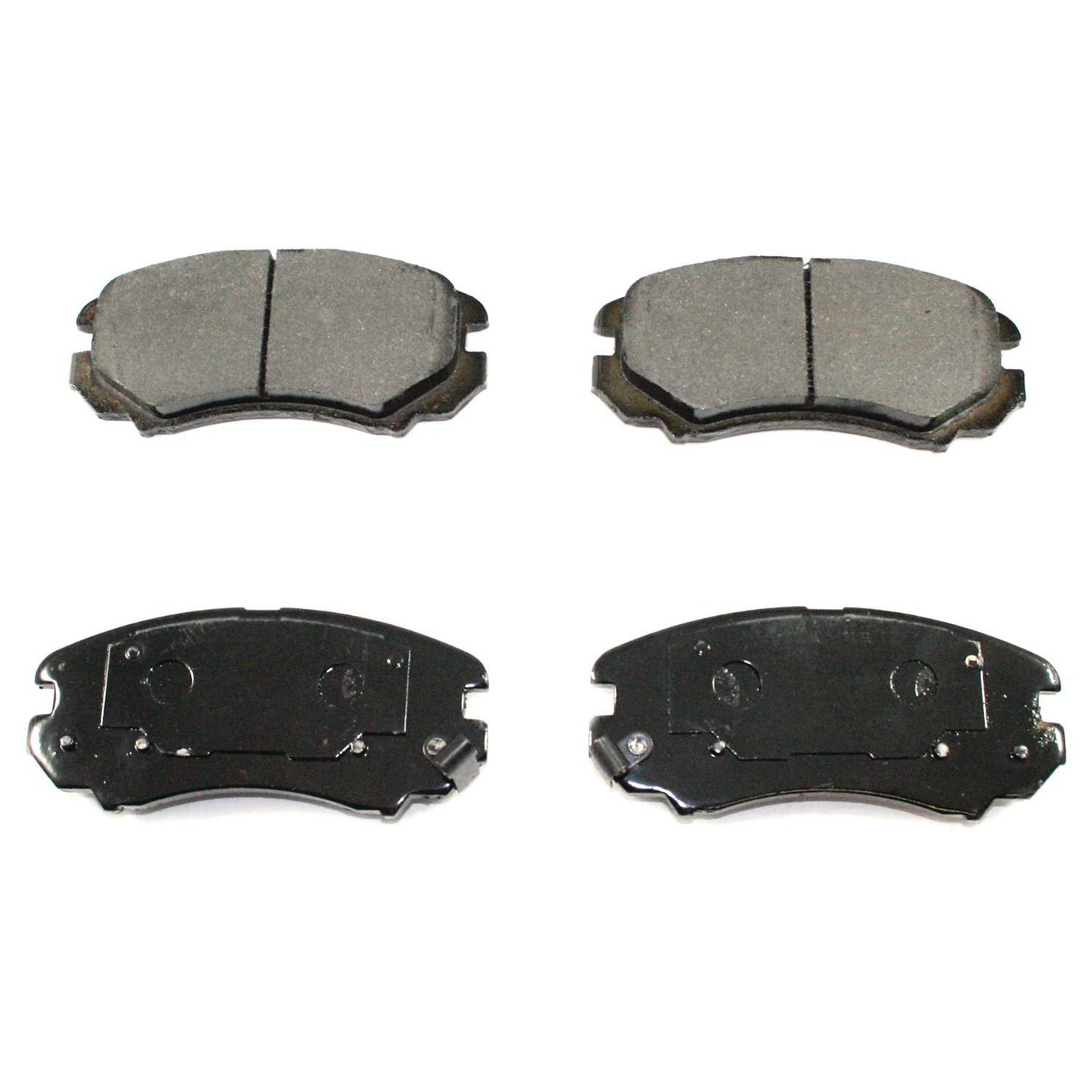 Front View of Front Disc Brake Pad Set PRONTO BP924MS