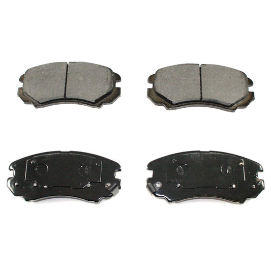 Front View of Front Disc Brake Pad Set PRONTO BP924MS