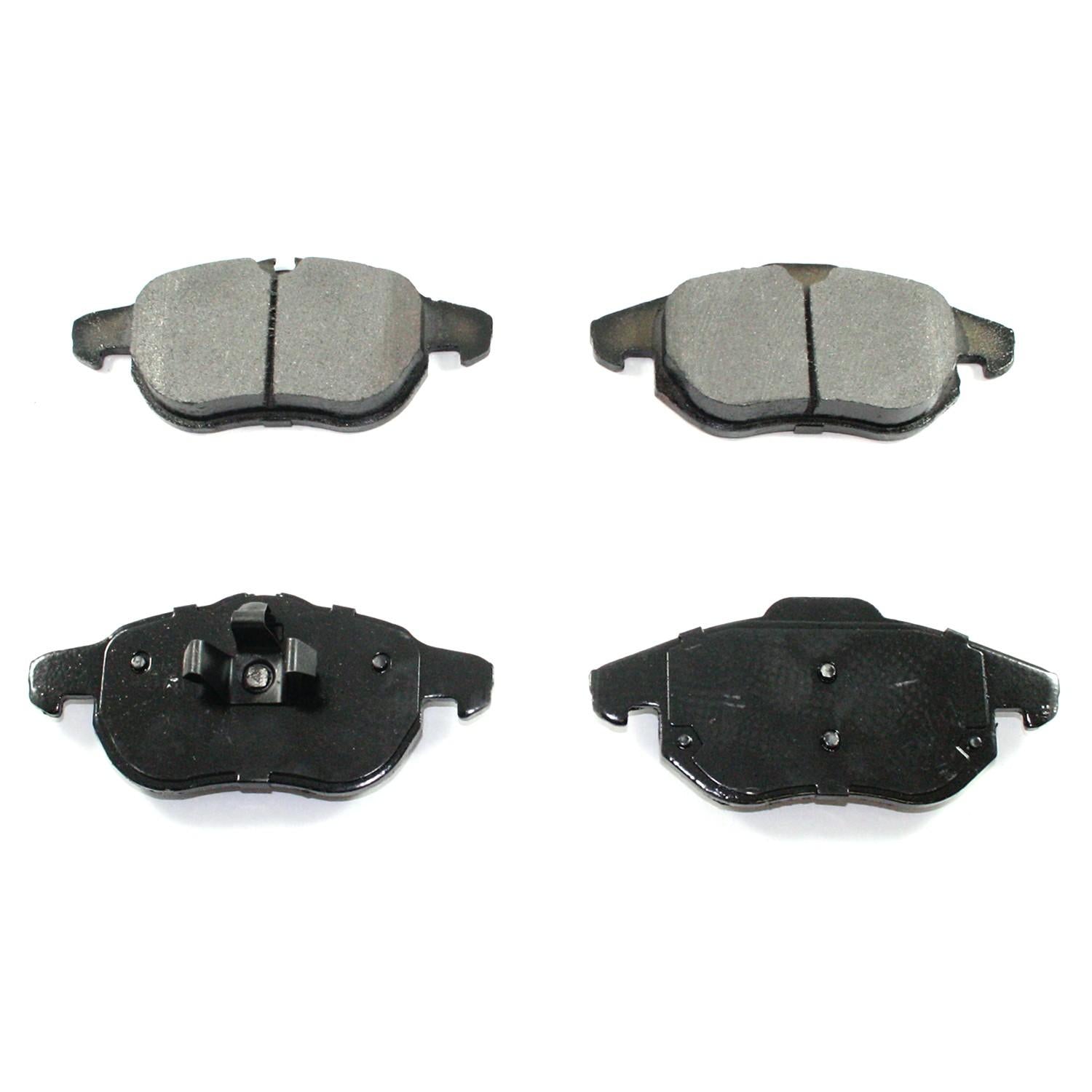 Front View of Front Disc Brake Pad Set PRONTO BP972C