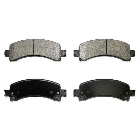 Front View of Rear Disc Brake Pad Set PRONTO BP974C