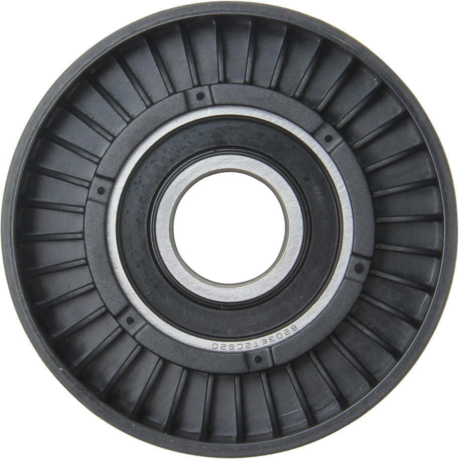 Top View of Accessory Drive Belt Idler Pulley PRO PARTS 21437141