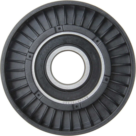 Top View of Accessory Drive Belt Idler Pulley PRO PARTS 21437141