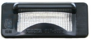 Front View of License Plate Light PRO PARTS 34430009