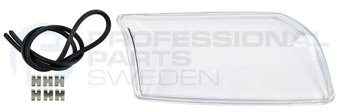 Front View of Headlight Lens PRO PARTS 34430158