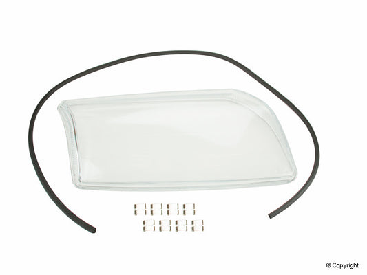 Top View of Headlight Lens PRO PARTS 34430158