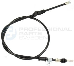 Front View of Rear Left Parking Brake Cable PRO PARTS 55430022