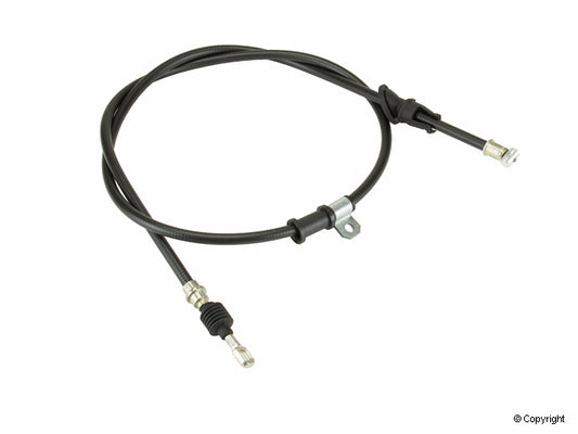 Top View of Rear Left Parking Brake Cable PRO PARTS 55430022