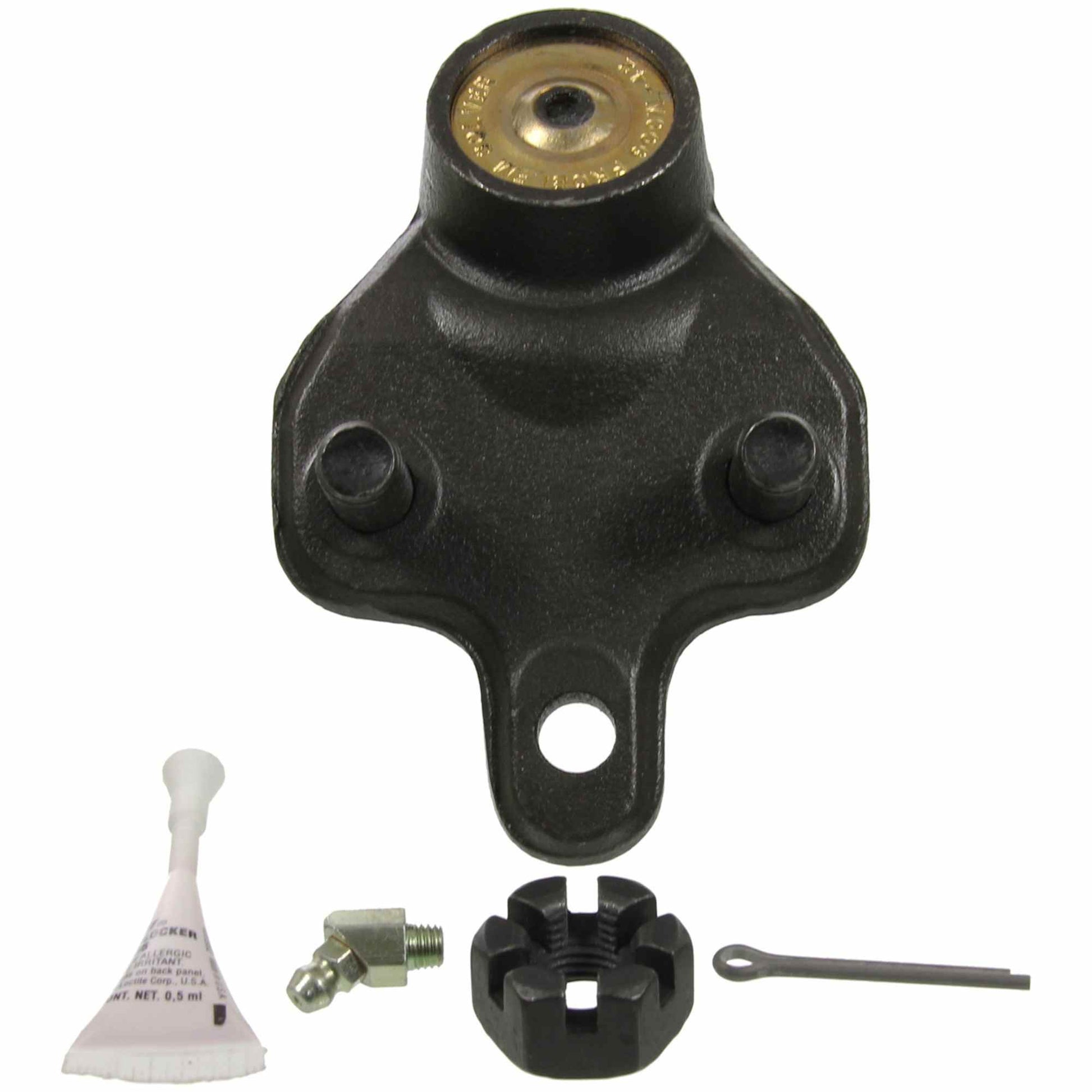 Back View of Front Suspension Ball Joint MOOG K500175