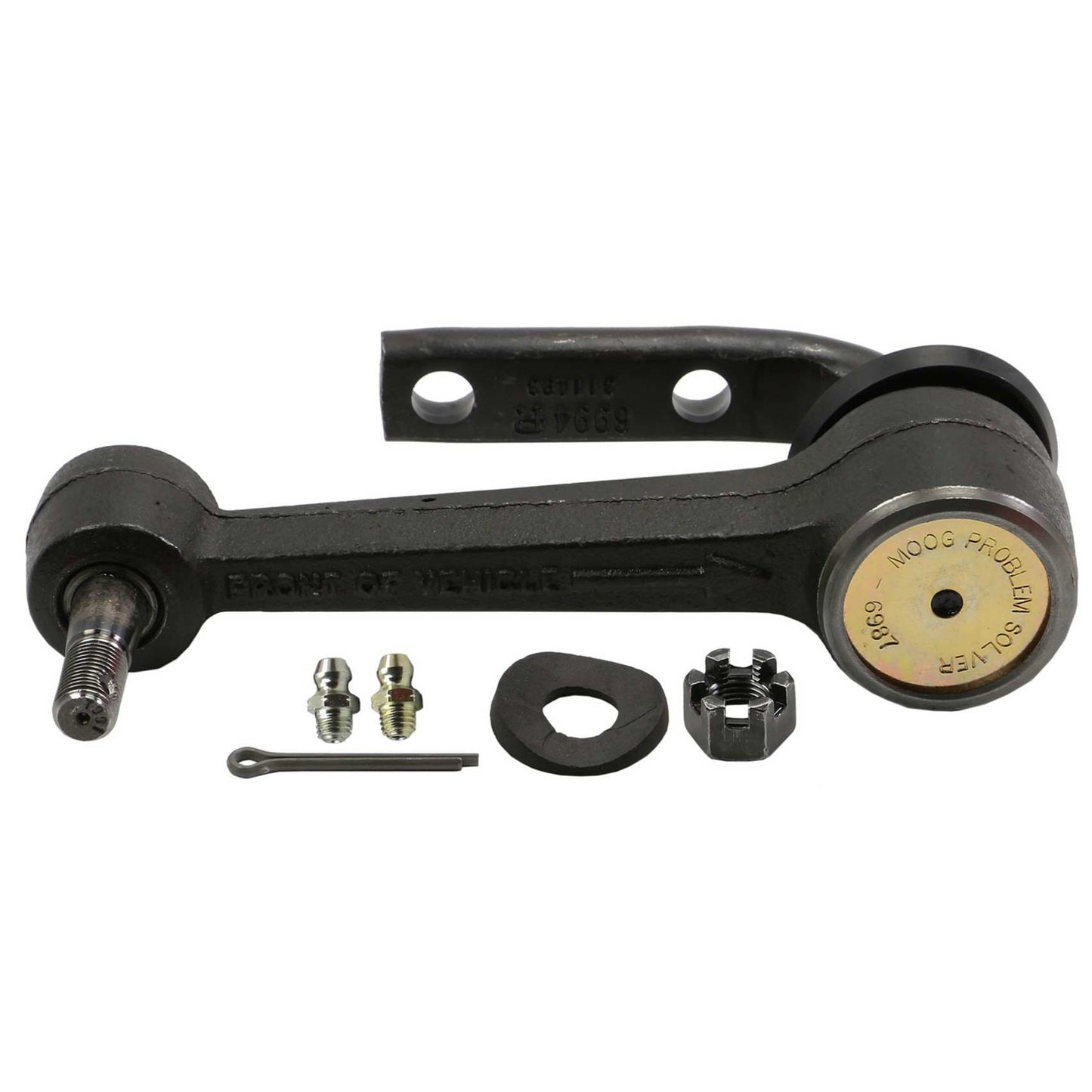 Angle View of Left Steering Idler Arm MOOG K6365T