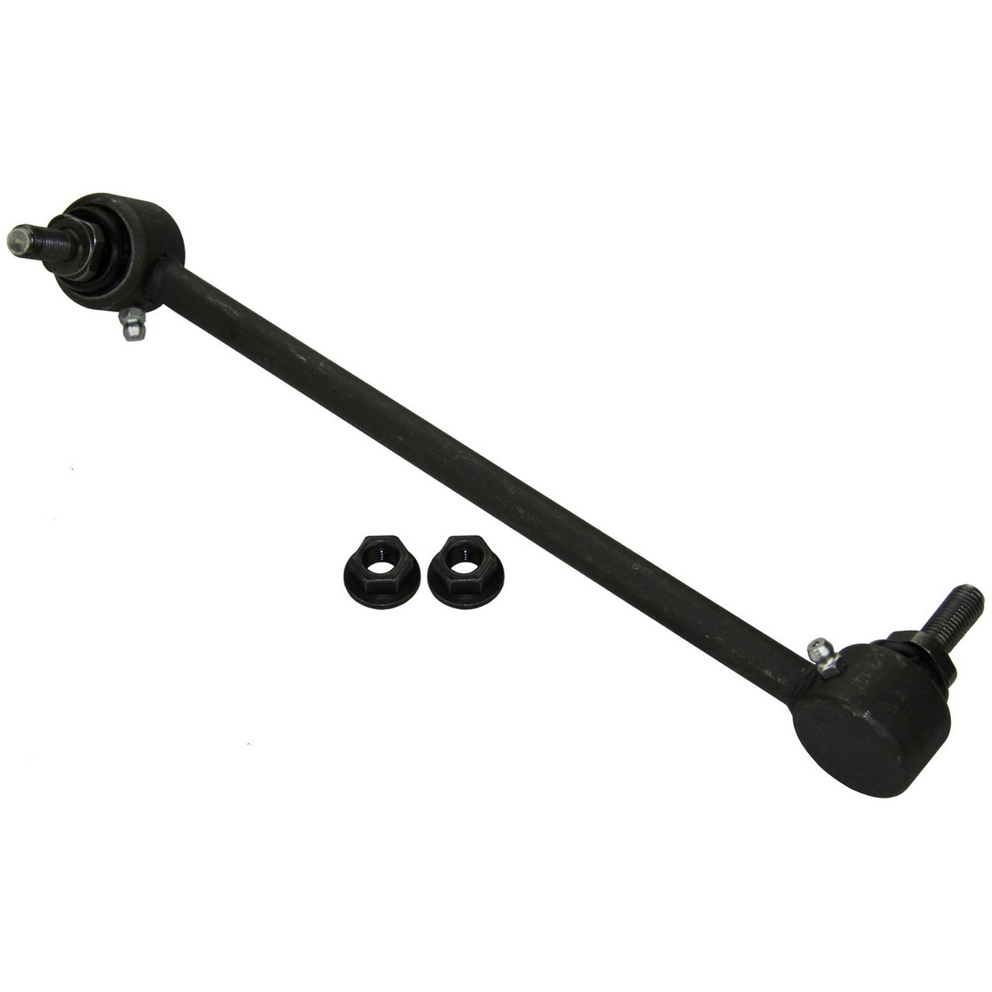 Back View of Front Left Suspension Stabilizer Bar Link MOOG K7430