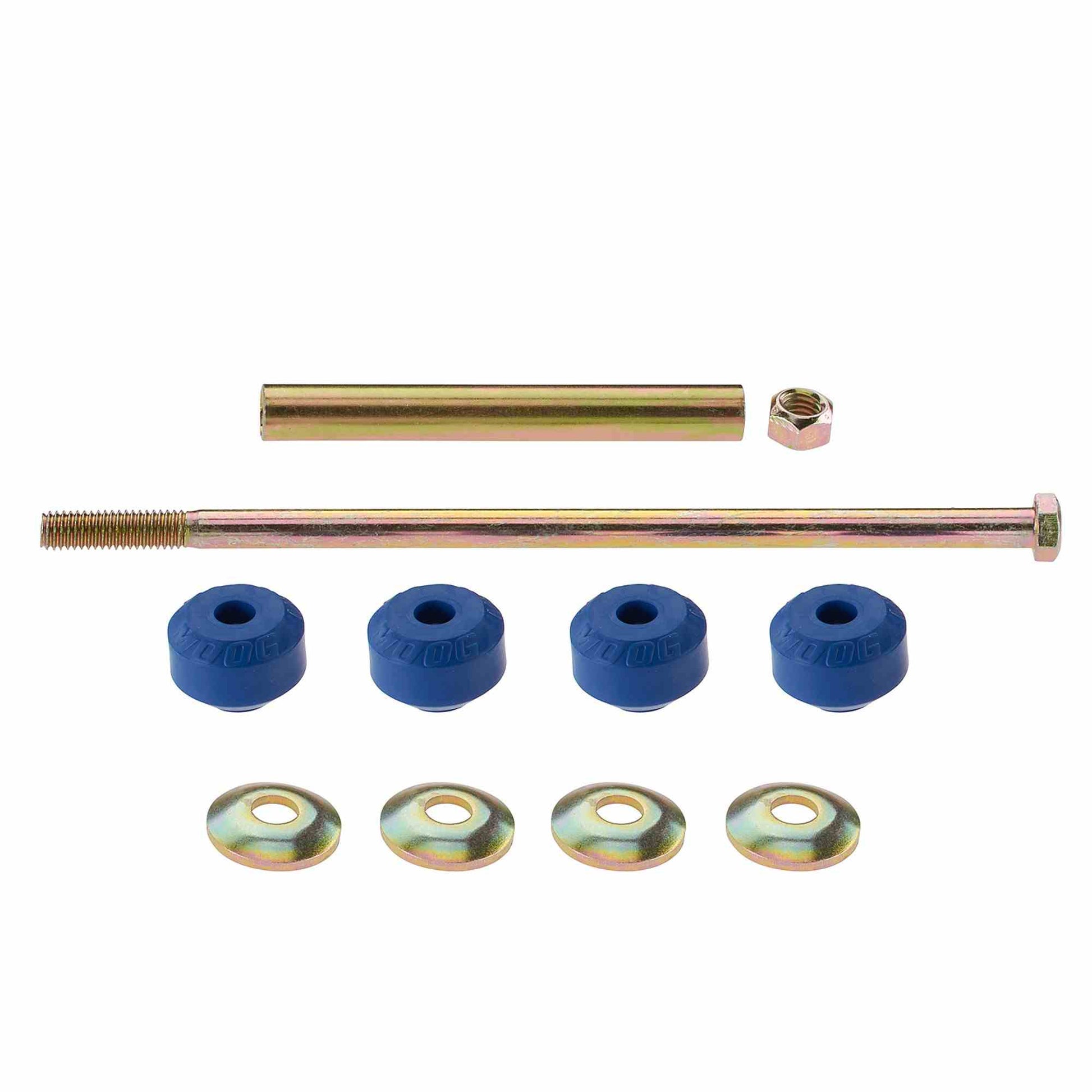 Back View of Rear Suspension Stabilizer Bar Link Kit MOOG K80898