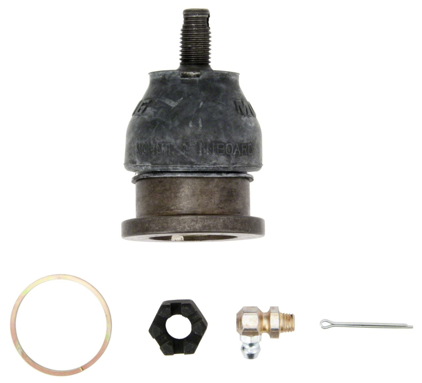 Top View of Front Upper Suspension Ball Joint MOOG K90336