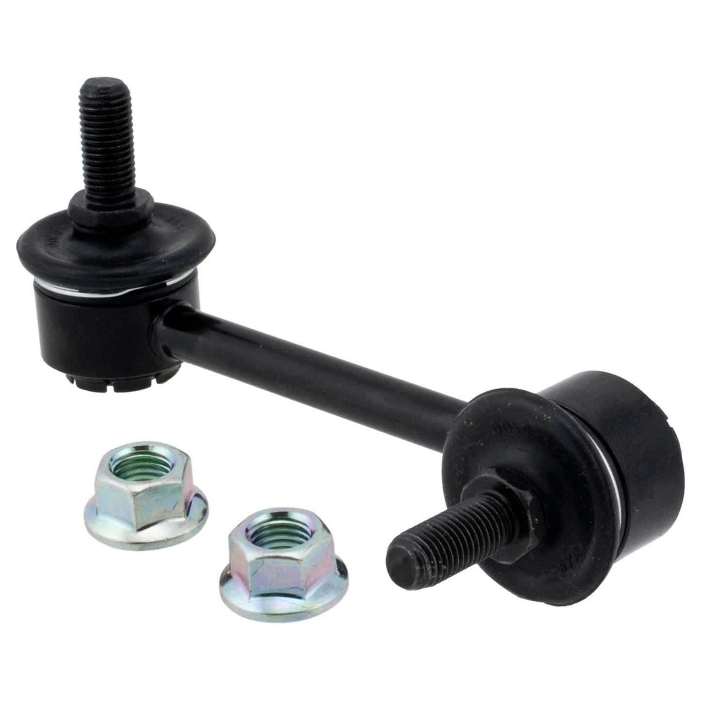 Angle View of Rear Left Suspension Stabilizer Bar Link MOOG K90343